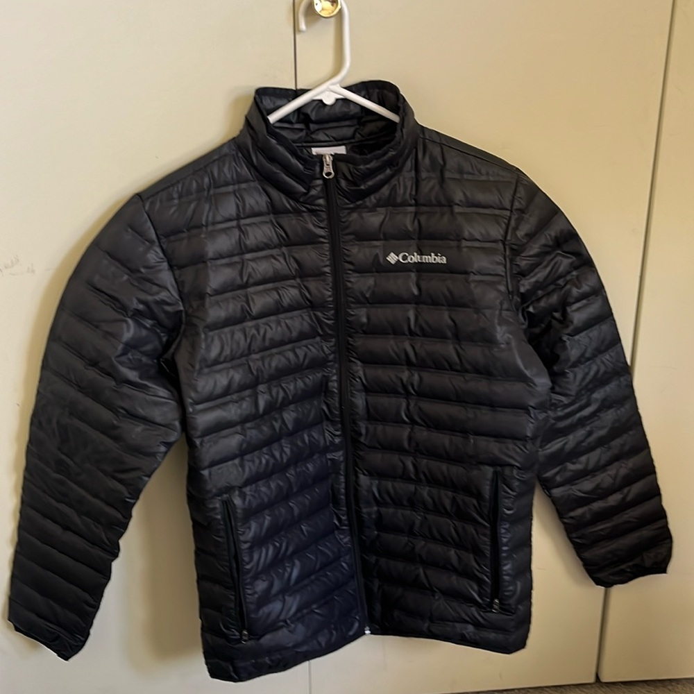 Men’s Columbia Puffer Jacket in Black, size Medium